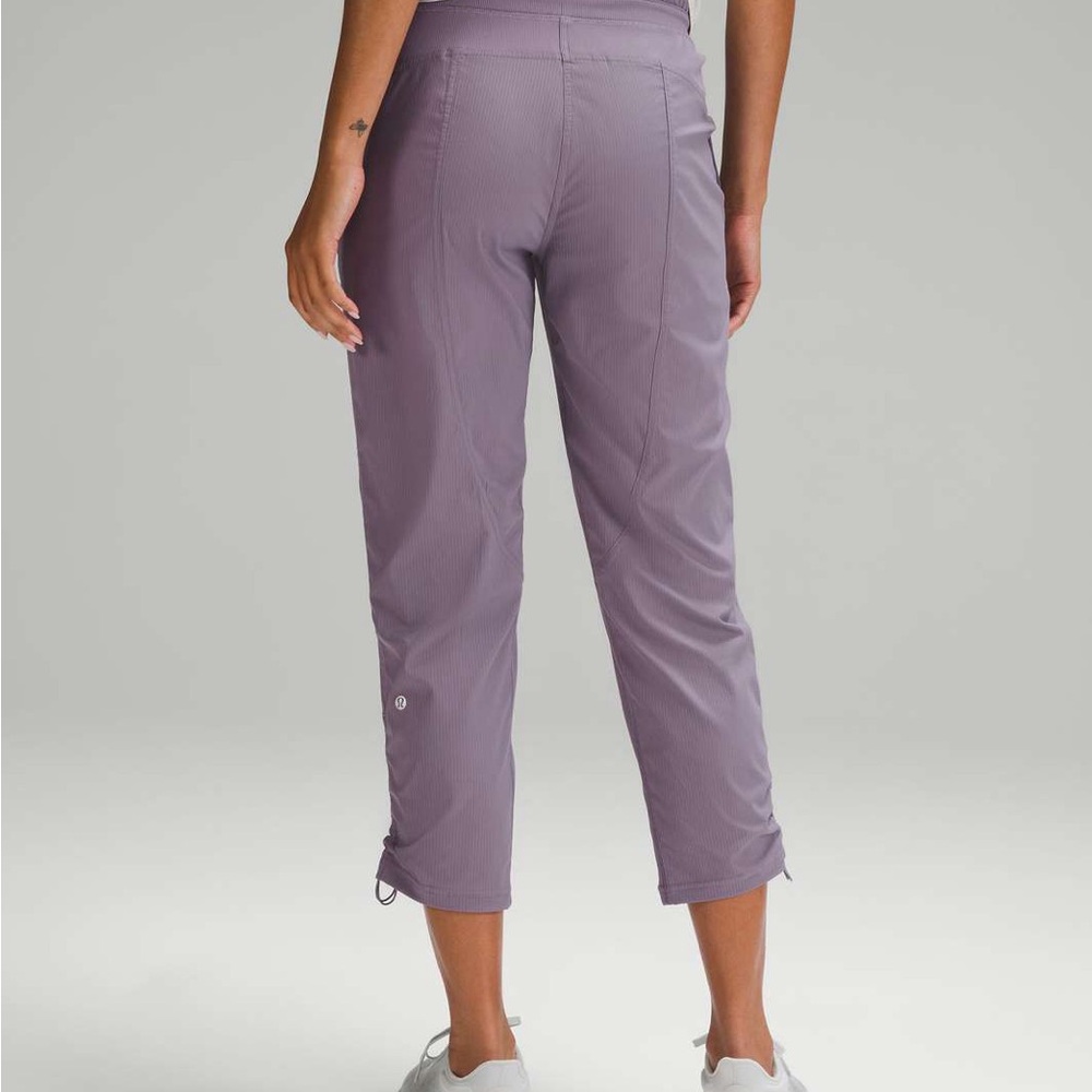 Lululemon Dance Studio Mid-Rise Cropped Pant in Purple Ash